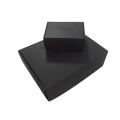 Eco Friendly Recycled Black Full Color Printed Paper Box